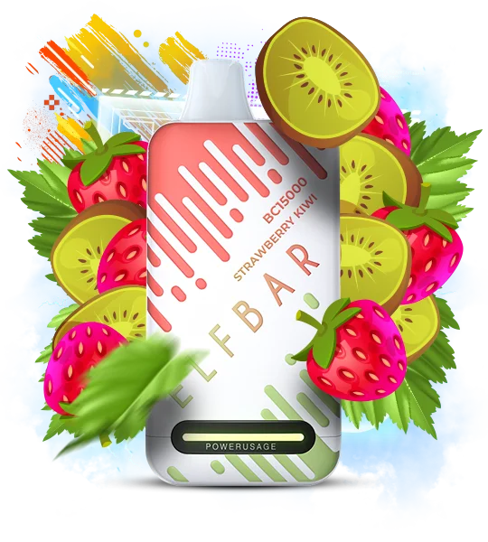 ELFBAR BC 15000 STRAWBERRY KIWI 5%