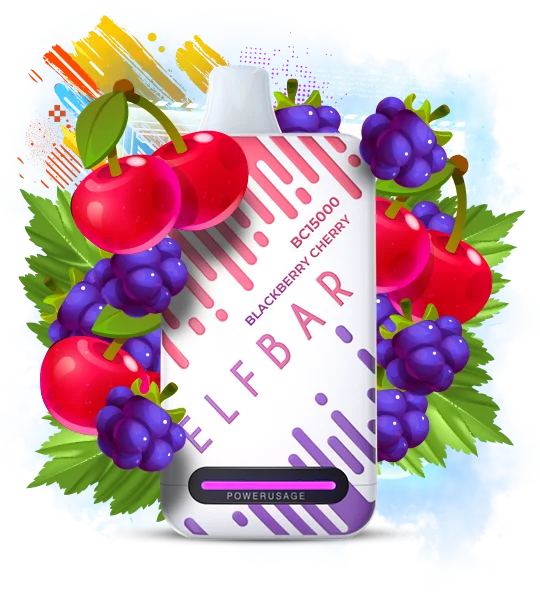 ELFBAR BC 15000 BLACKBERRY CHERRY 5%