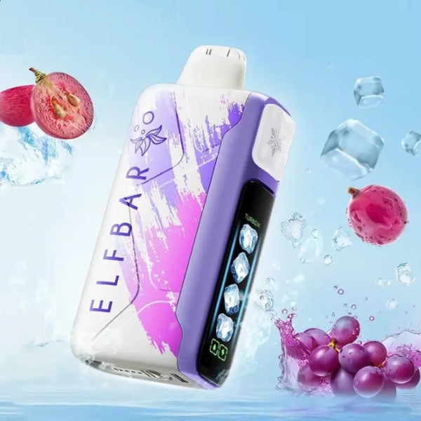ELFBAR ICE KING 30000 GRAPE ICE 5%