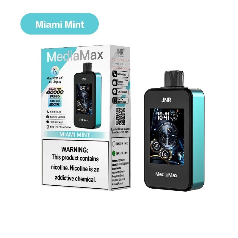 JNR MEDIAMAX 40000 MIAMI MINT 2%
