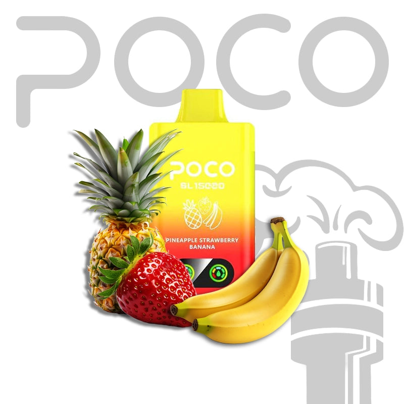 POCO SL 15000 ANANAS JAHODA BANÁN 5%