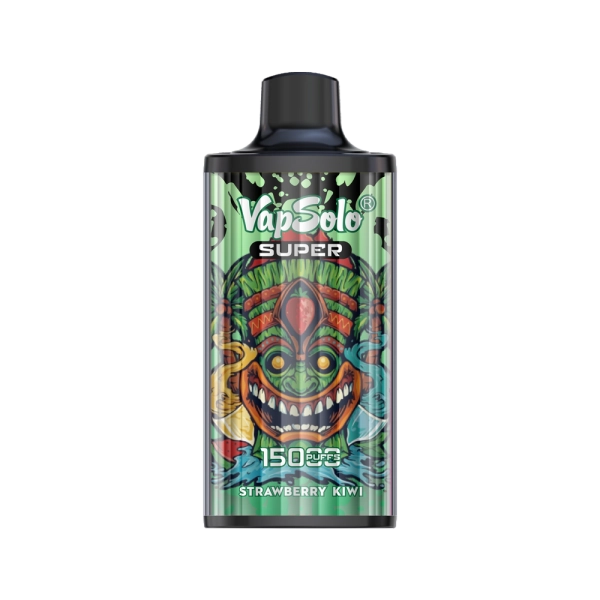 VAPSOLO SUPER 15000 STRAWBERRY KIWI 5%