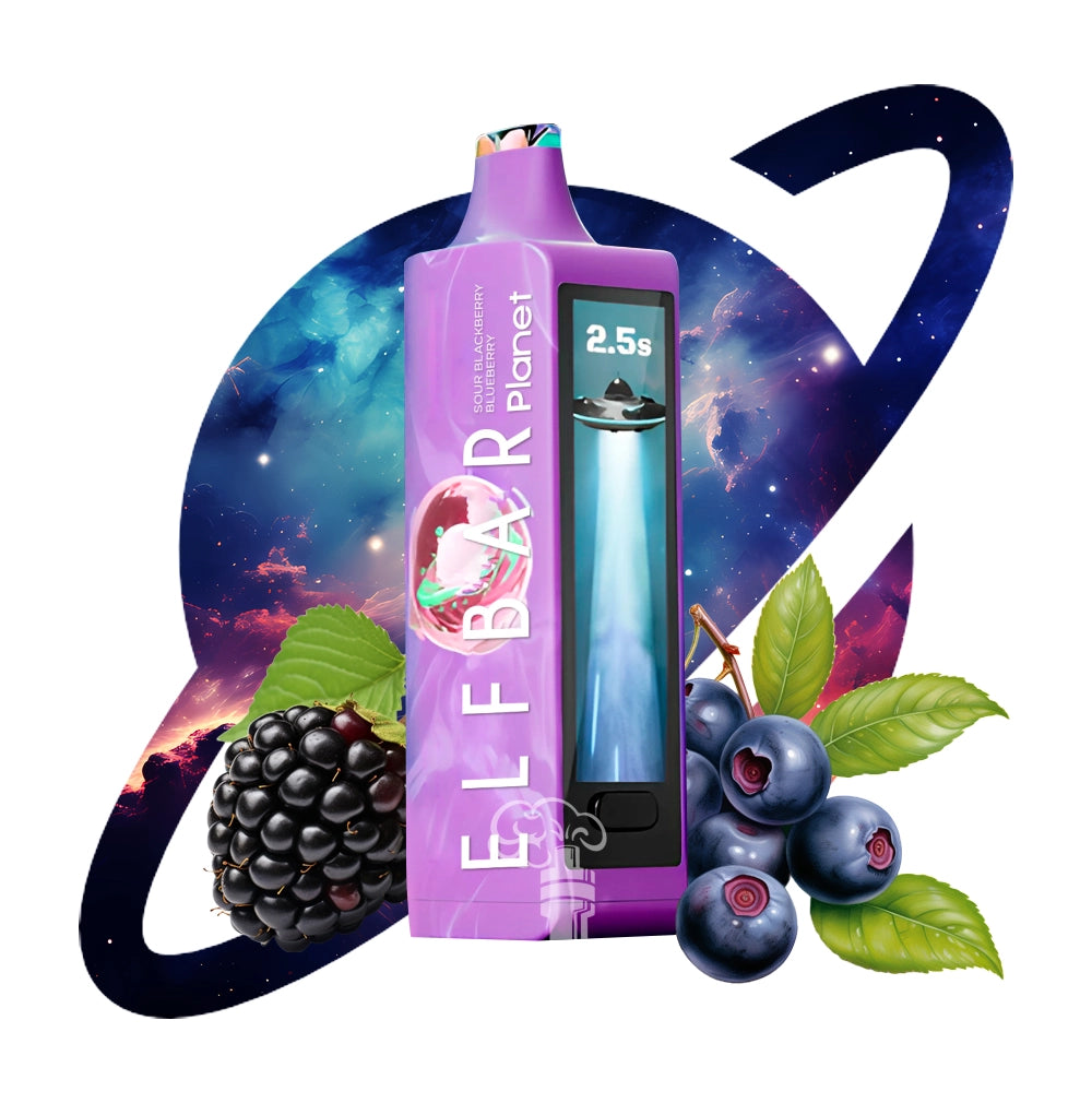 ELFBAR PLANET 25000 MURE ACRE AFINE 5%