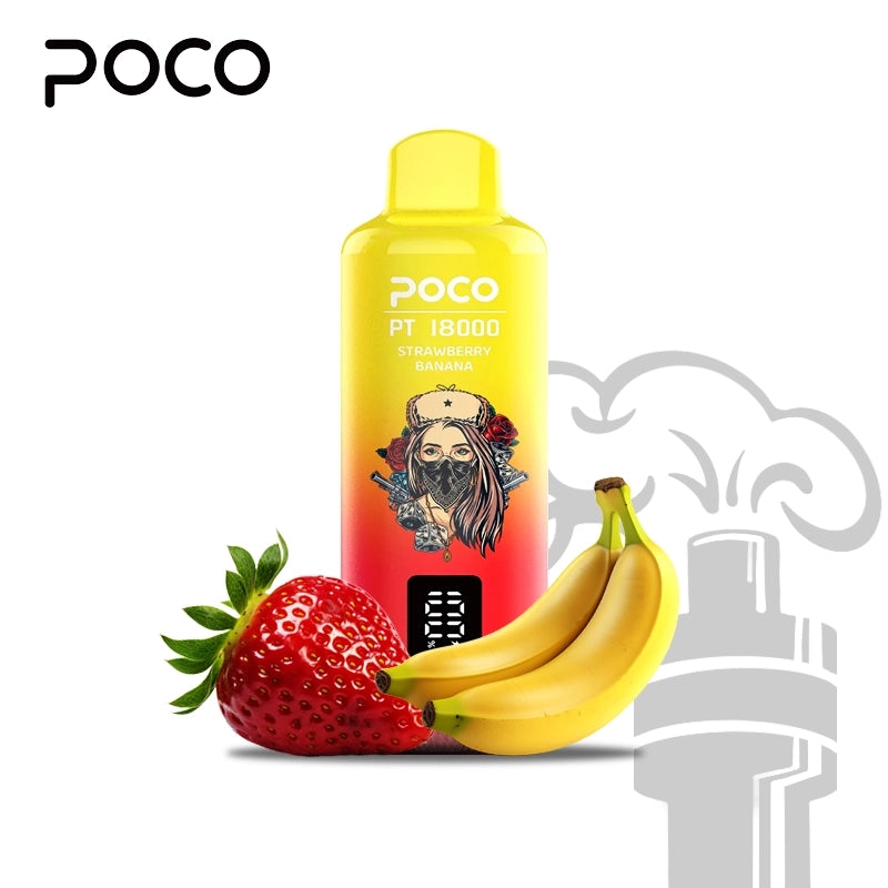 POCO PT 18000 STRAWBERRY BANANA 5%