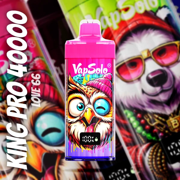 VAPSOLO KING PRO 40000 LOVE 66 5%