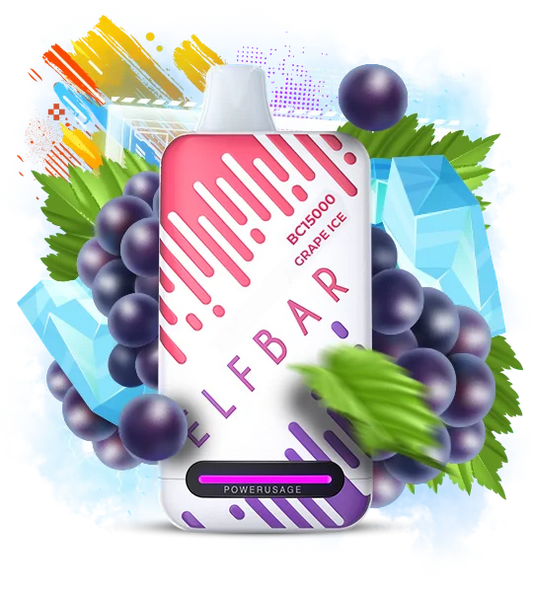 ELFBAR BC 15000 GRAPE ICE 5%