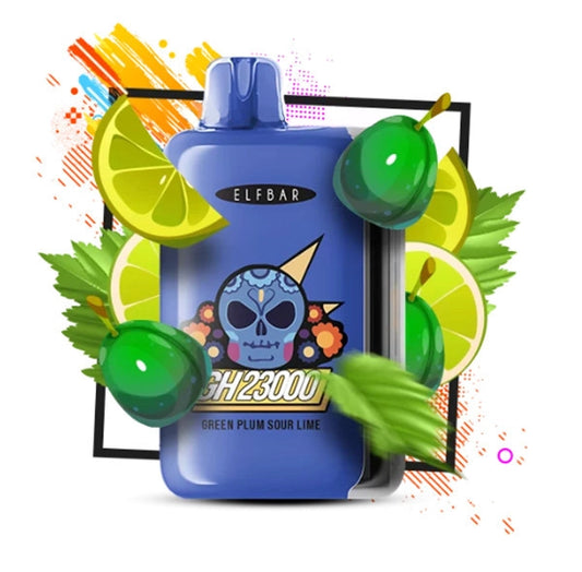 ELFBAR GH 23000 GREEN PLUM SOUR LIME 5%