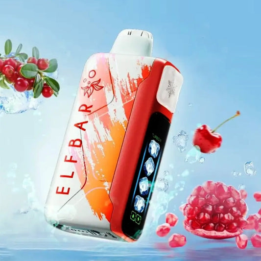 ELFBAR ICE KING 30000 CHERRY POMEGRANADE CRANBERRY 5%