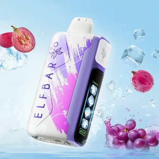 ELFBAR ICE KING 30000 GRAPE ICE 5%