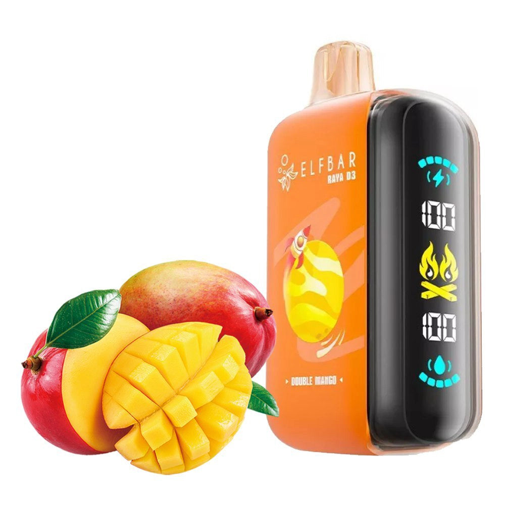 ELFBAR RAYA D3 25000 DOUBLE MANGO 5%