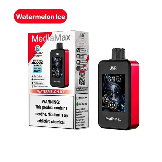 JNR MEDIAMAX 40000 WATERMELON ICE 2%