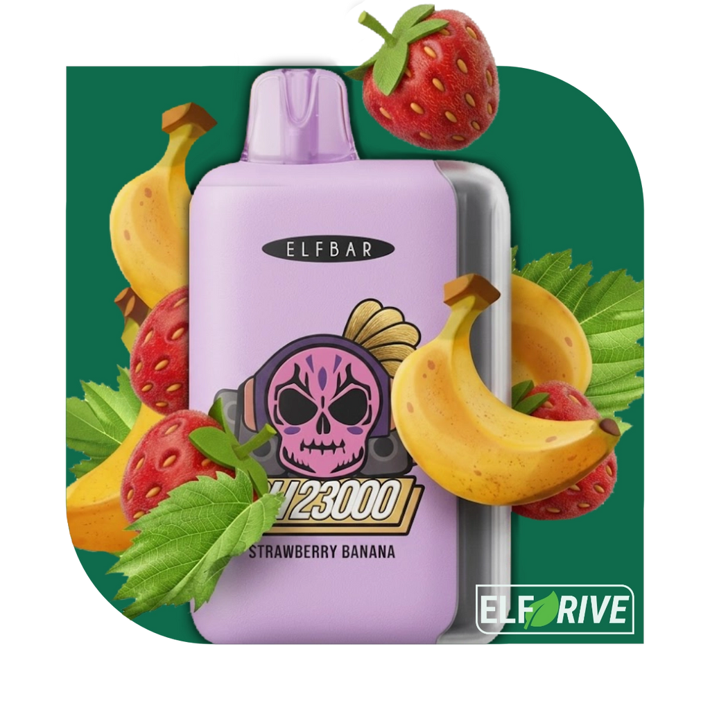 ELFBAR GH 23000 STRAWBERRY BANANA 5% ElfDrive.eu ELFBAR GH 23000 STRAWBERRY BANANA 5% ElfDrive.eu