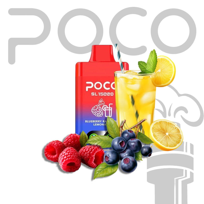 POCO SL 15000 BLUBERRY RASPBERRY LEMONADE 5%