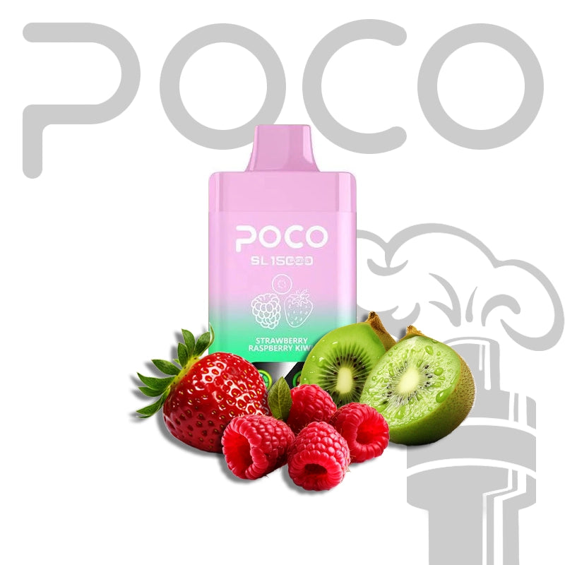 POCO SL 15000 STRAWBERRY RASPBERRY KIWI 5%