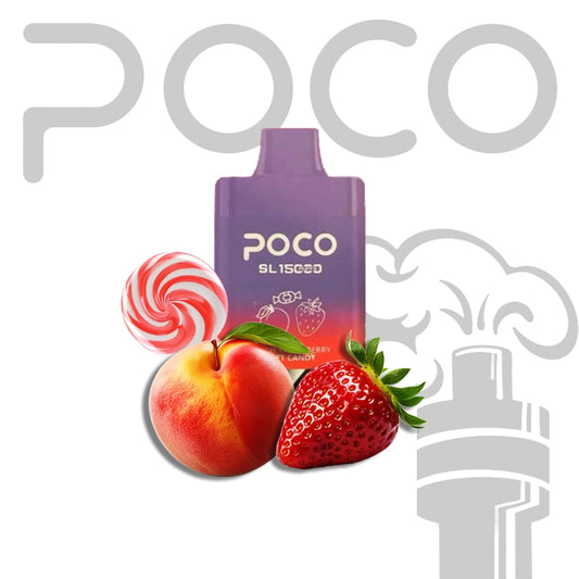 POCO SL 15000 PEACH STRAWBERRY SOFT CANDY 5%