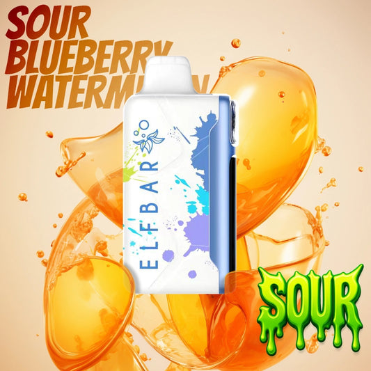 ELFBAR SOUR KING 30000 BLUEBERRY WATERMELON 5%