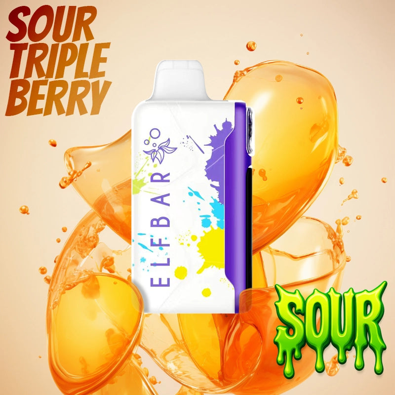 ELFBAR SOUR KING 30000 TRIPLE BERRY 5%