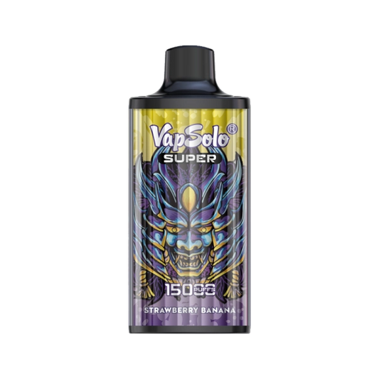 VAPSOLO SUPER 15000 STRAWBERRY BANANA 5%