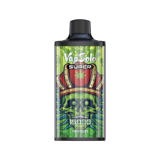 VAPSOLO SUPER 15000 SKITTLES 5%