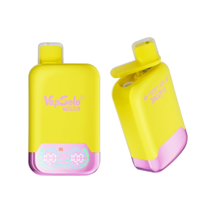 VAPSOLO TWINS 20000 STRAWBERRY BANANA & FIZZY CHERRY 5%