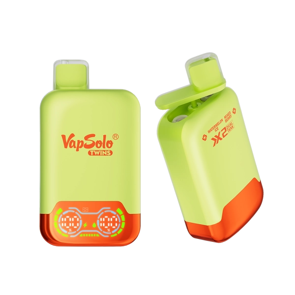 VAPSOLO TWINS 20000 WATERMELON ICE & MIXED BERRY 5%