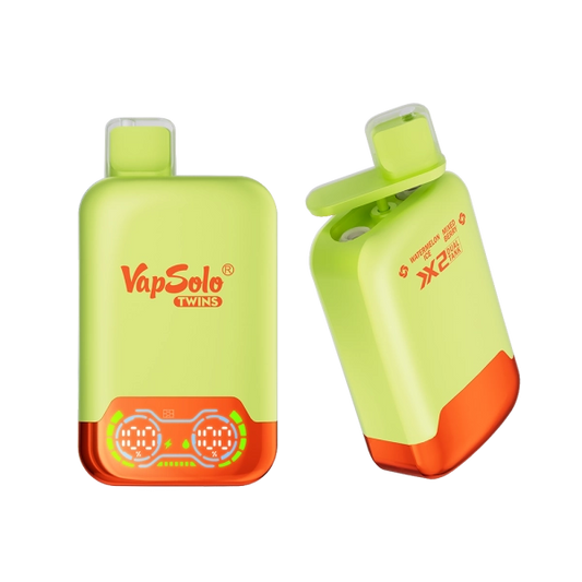 VAPSOLO TWINS 20000 WATERMELON ICE & MIXED BERRY 5%