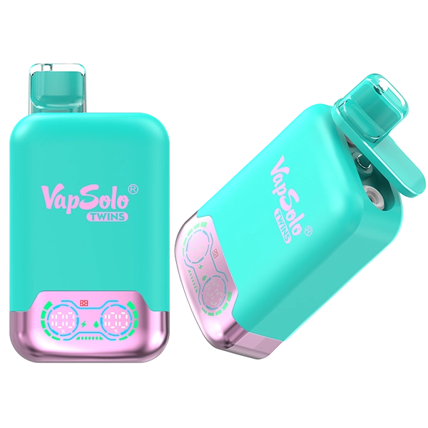 VAPSOLO TWINS 20000 TRIPLE MELON & RASPBERRY WATERMELON 5%