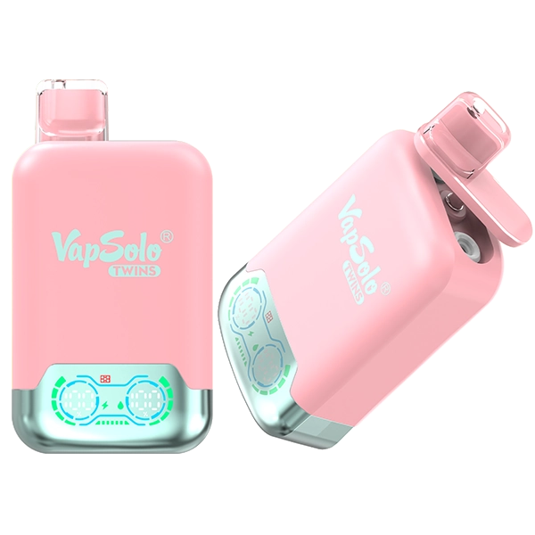 VAPSOLO TWINS 20000 STRAWBERRY ICE & MANGO PEACH WATERMELON 5%