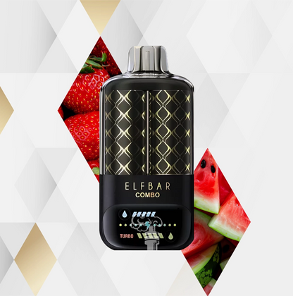 ELFBAR COMBO 25000 WATERMELON & STRAWBERRY 5%