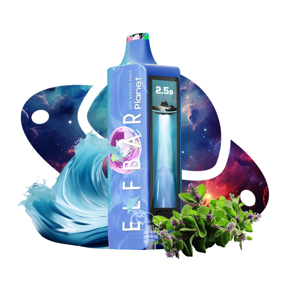 ELFBAR PLANET 25000 SEA BREEZE MINT 5%