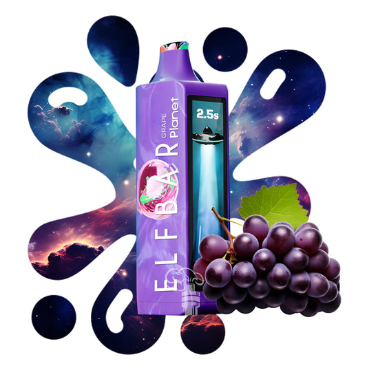 ELFBAR PLANET 25000 GRAPE 5%