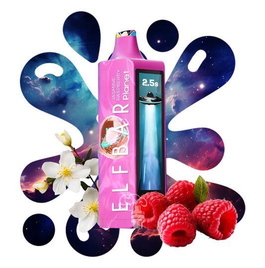 ELFBAR PLANET 25000 JASMINE RASPBERRY 5%