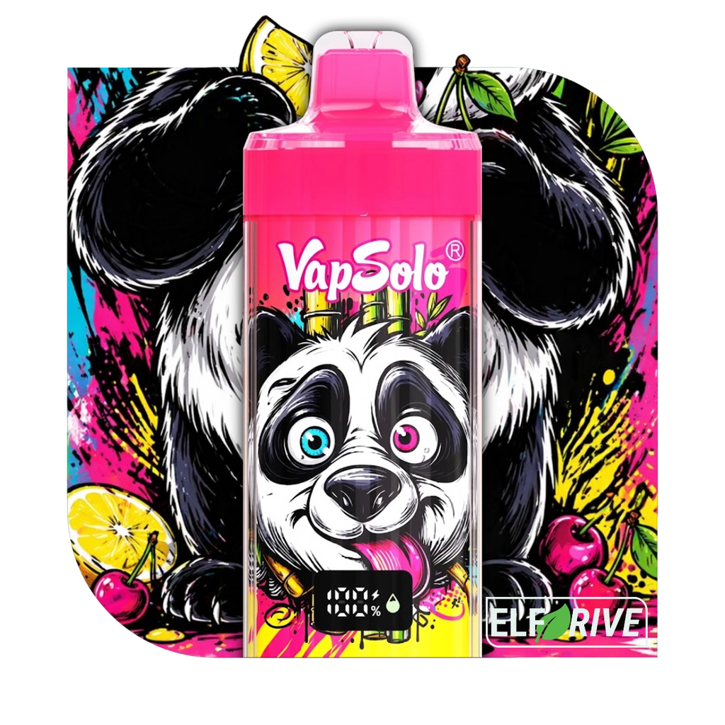 VAPSOLO KING PRO 40000 CHERRY LEMON 5%  ElfDrive.eu