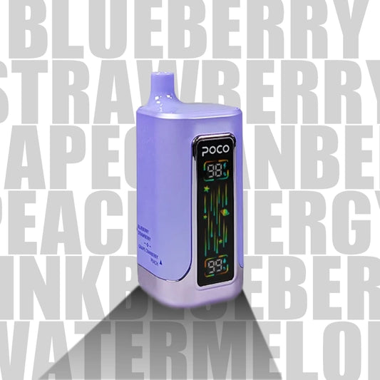 POCO FR 80K BLUEBERRY STRAWBERRY & GRAPE CRANBERRY PEACH & ENERGY DRINK & BLUEBERRY WATERMELON 5%