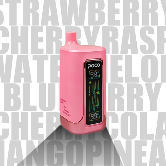 POCO FR 80K STRAWBERRY CHERRY & RASPBERRY WATERMELON & BLUEBERRY CHERRY COLA & MANGO PINEAPPLE 5%