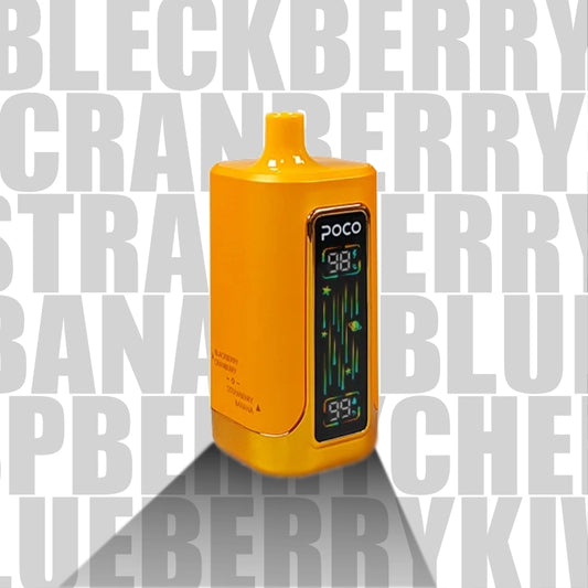 POCO FR 80K BLACKBERRY CRANBERRY & STRAWBERRY BANANA & BLUEBERRY RASPBERRY CHERRY & BLUEBERRY KIWI 5%