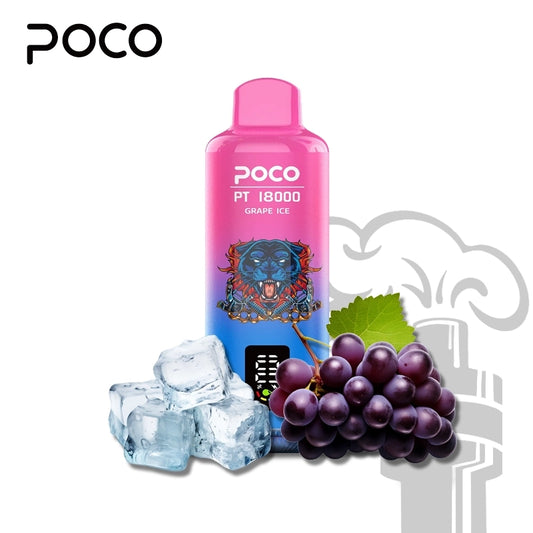 POCO PT 18000 GRAPE ICE 5%