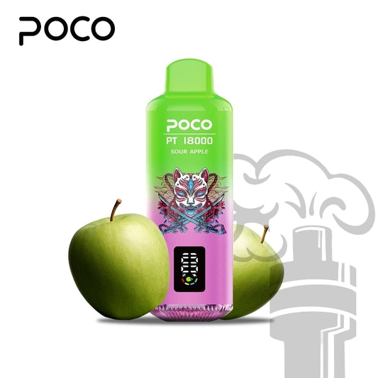POCO PT 18000 SOUR APPLE 5%