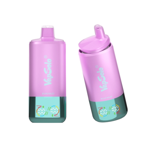 VAPSOLO TRIPLE PR0 60000 PINEAPPLE COCONUT & BLUE RAZZ & STRAWBERRY BANANA 5%