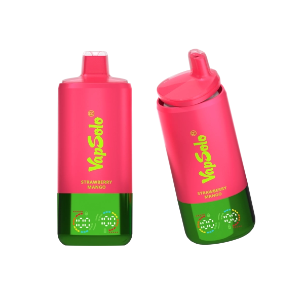 VAPSOLO TRIPLE PR0 60000 BLUEBERRY SOUR RASPBERRY & STRAWBERRY MANGO & LEMON COLA 5%