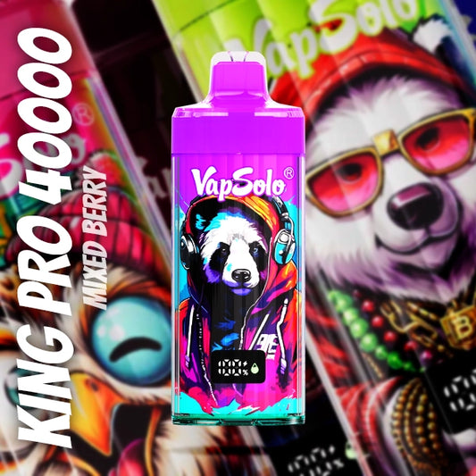 VAPSOLO KING PRO 40000 MIXED BERRY 5%