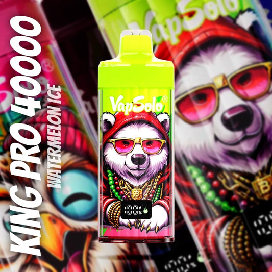 VAPSOLO KING PRO 40000 WATERMELON ICE 5%